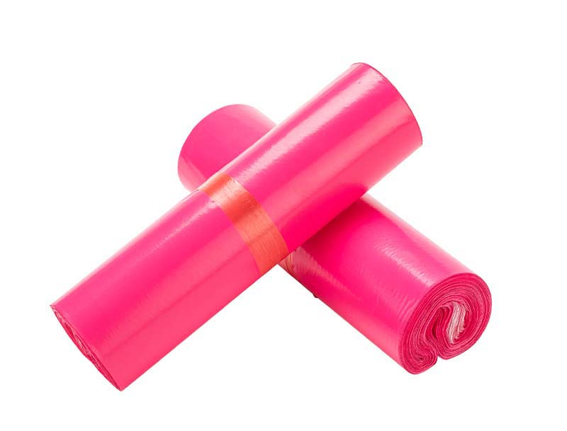 仓山玫红色快递袋-02